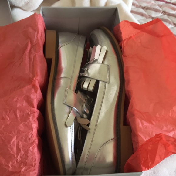 Sole Society Huxley loafer Silver - Picture 5 of 5